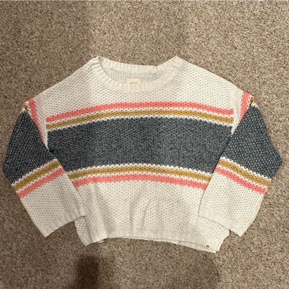 Ripcurl Striped Crewneck Sweater - Picture 2 of 3